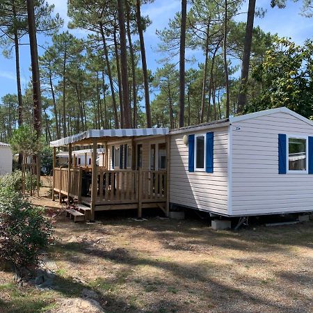 Mobil Home 6/8 Pers Les Dunes De Contis Saint-Julien-en-Born Exteriör bild